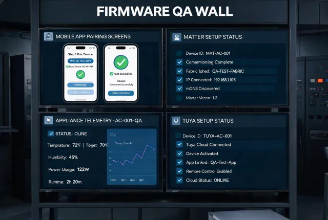 Firmware QA wall