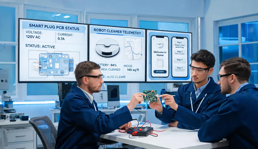 Connected appliance engineering team