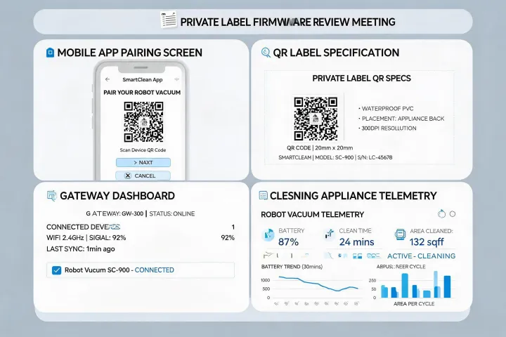 Private label firmware screen review