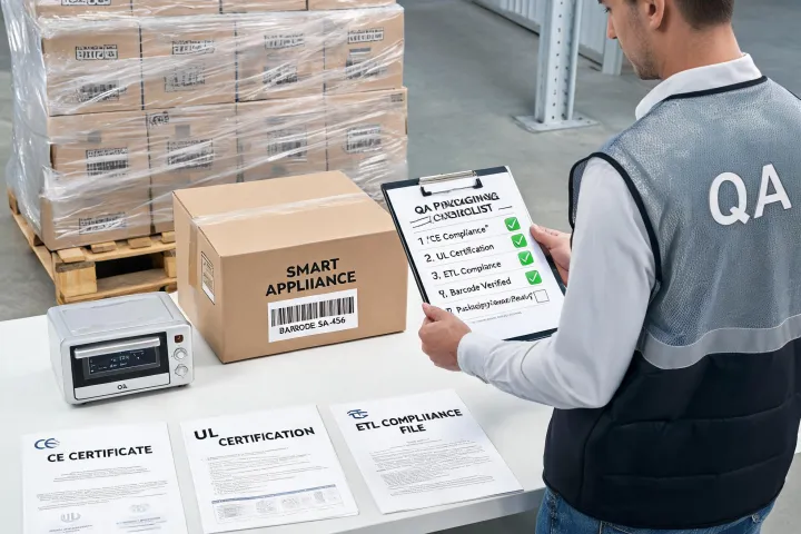 Compliance packaging shipment readiness