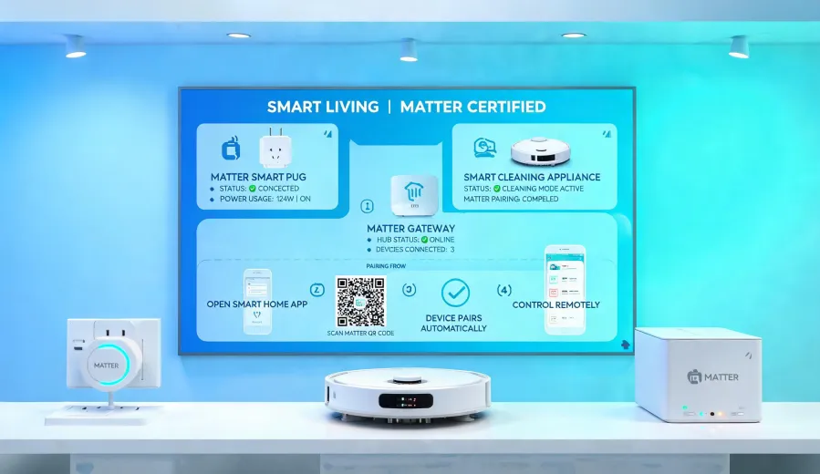 Smart living app demo dashboard